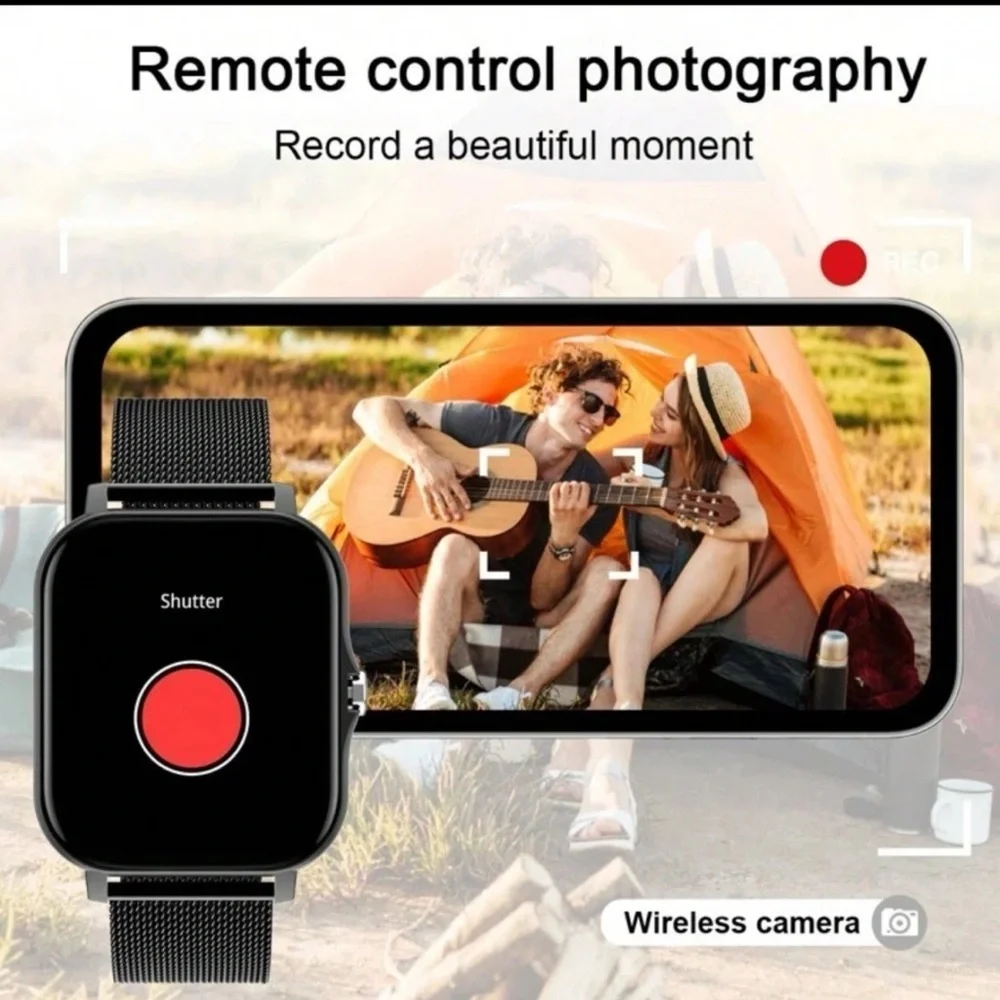 Smart Watch Waterproof Call Answer Fitness Tracker iPhone Android Men Women